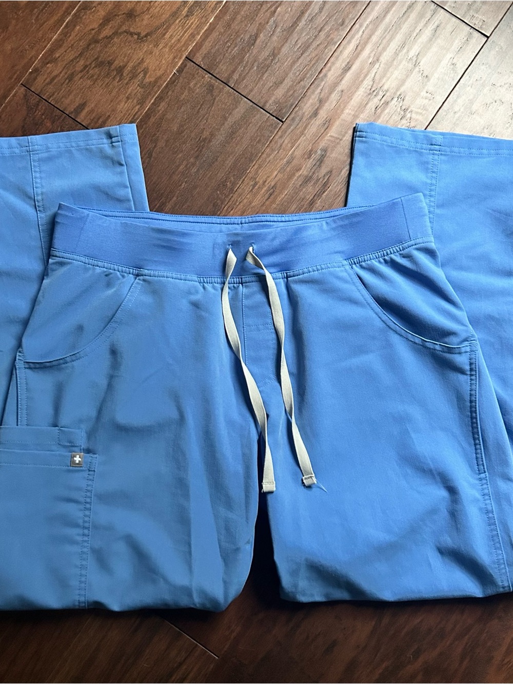 FIGS Scrubs Pants Light Blue Women’s Petite Medium